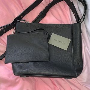 AllSaints Voltaire leather bag